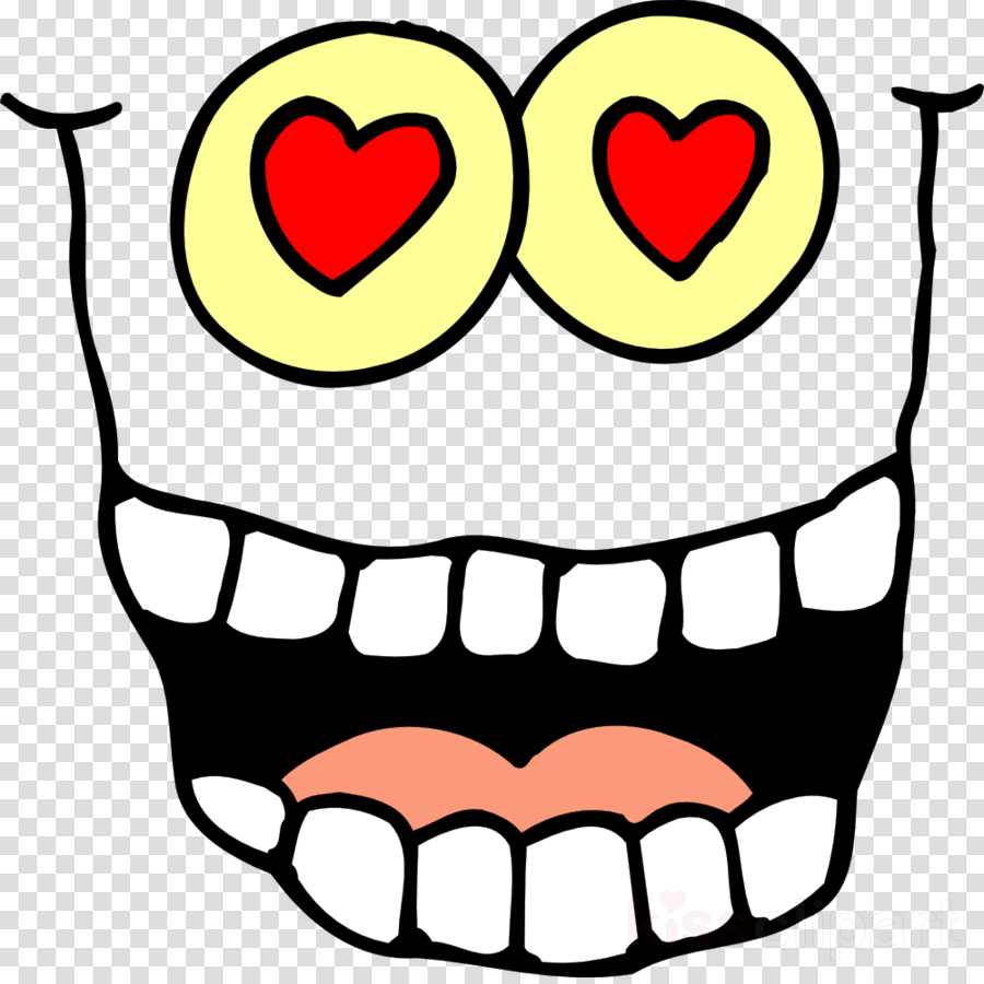 Download Heart Eyes Cartoon Clipart Googly Eyes Clip - Vinyl Sticker Decals Radioactive Hazard Symbol Sports - Png Download (900x900), Png Download