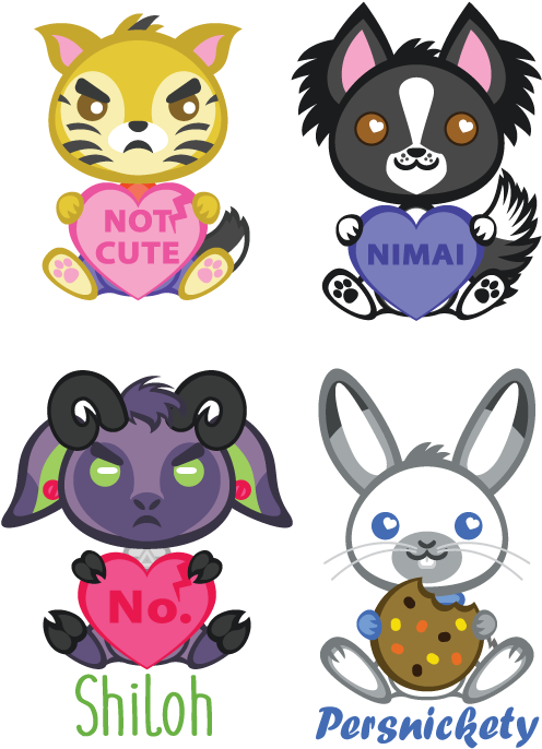 Cuties Badges Pt - Garage Sale Flyers Clipart (612x792), Png Download