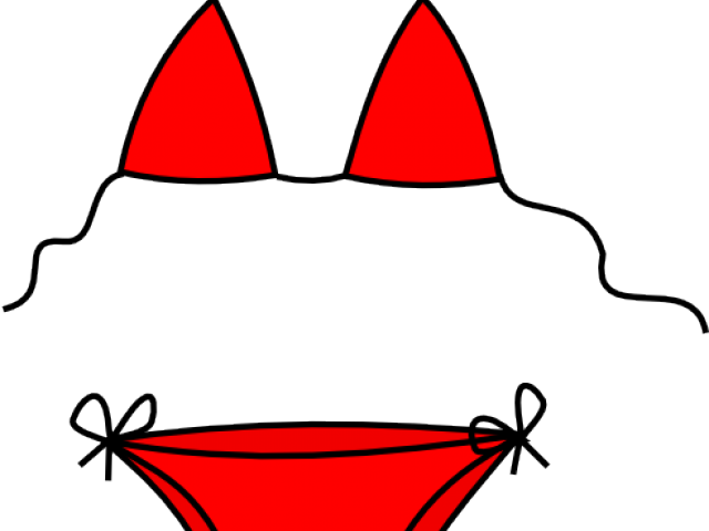 Bikini Clipart - Personalisierter Mode-bikini Für Sie Rundes Keramik - Png Download (640x480), Png Download