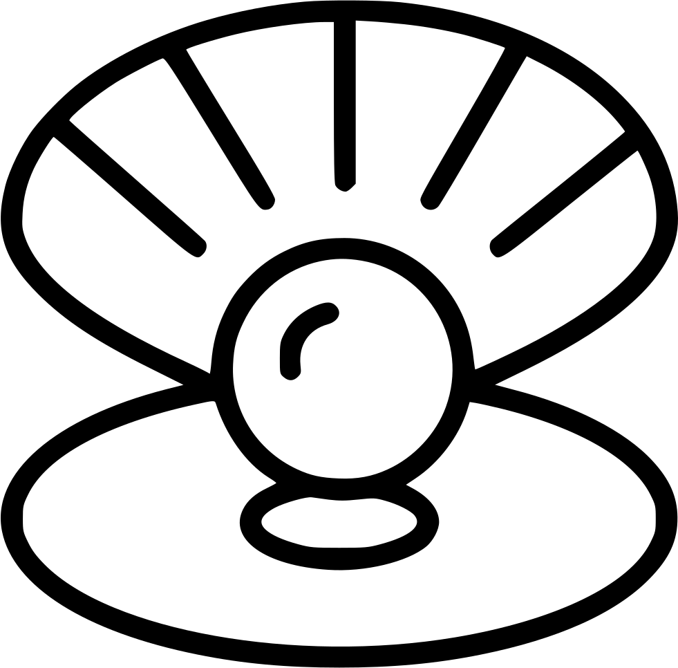 Pearl Sea Png Icon Free Download Comments - Illustration Clipart (981x966), Png Download