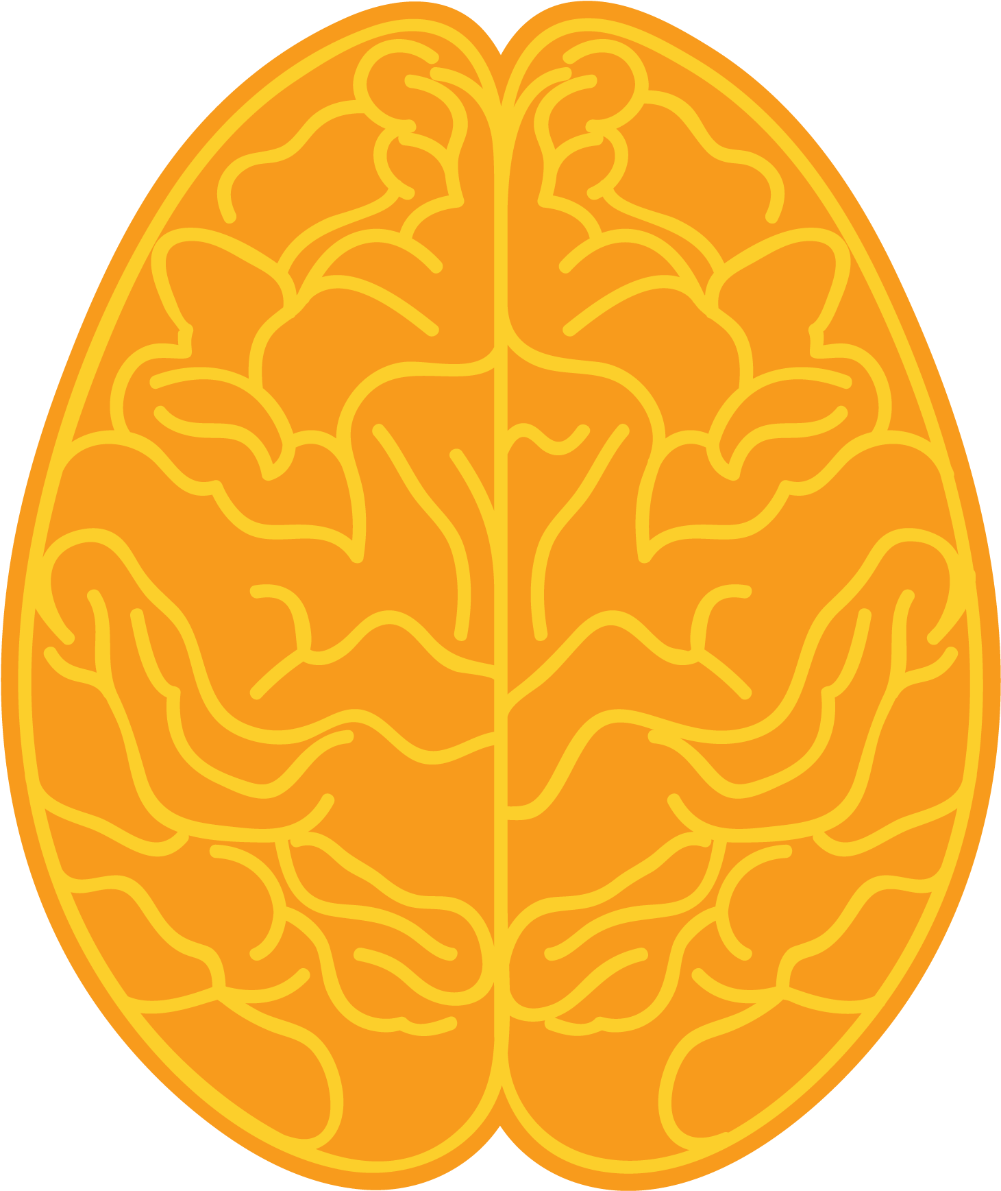 Right Brain Clipart (1500x2017), Png Download