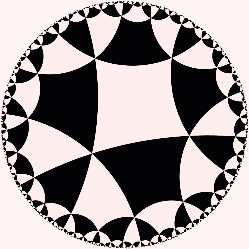 4 6 Hyperbolic Checkerboard - Cash Pit Clipart (1002x1001), Png Download