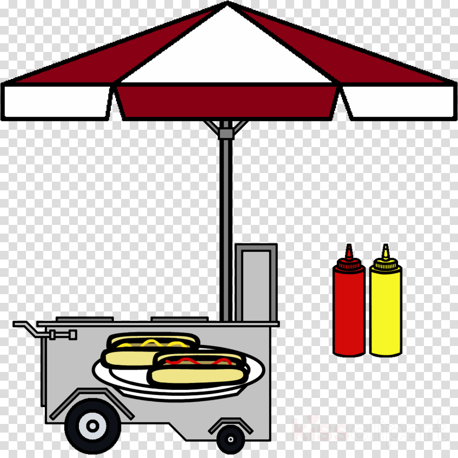 Hot Dog Cart Png Clipart Hot Dog Cart Clip Art - Hot Dog Stand Png Transparent Png (900x900), Png Download