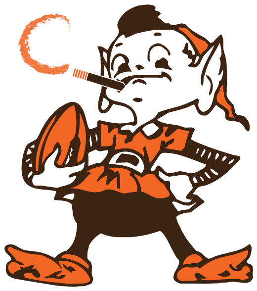Pacers - Cleveland Browns Vintage Logo Clipart (600x650), Png Download