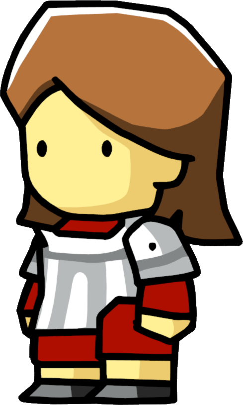 Banner Transparent Library Girl Scribblenauts Wiki Clipart (489x814), Png Download