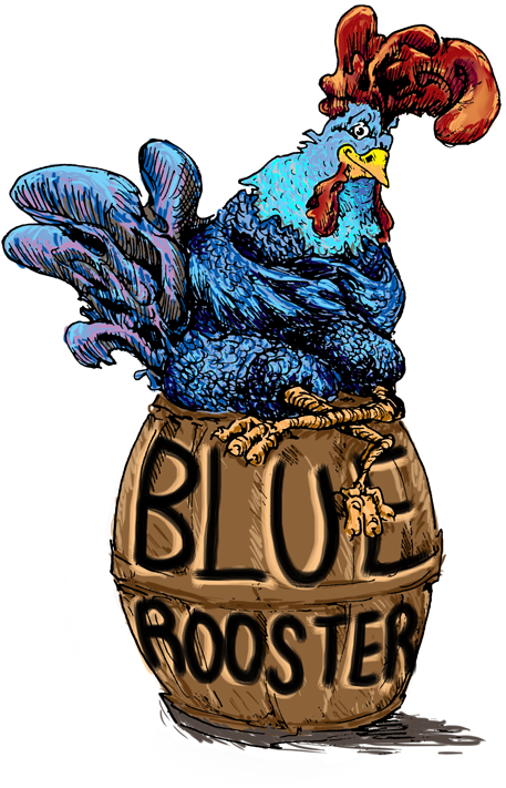 Blue Rooster Food Company Serving Up Local Maine Hot - Blue Rooster Clipart (600x769), Png Download