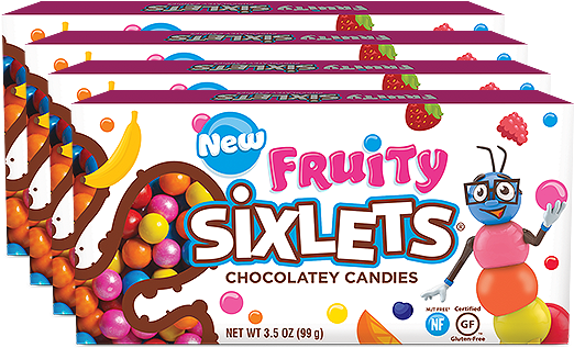 Theater Box For Fresh Candy And Great - Sweetworks Celebrations Candy Sixlets Bag, 14 Oz, Shimmer Clipart (566x566), Png Download