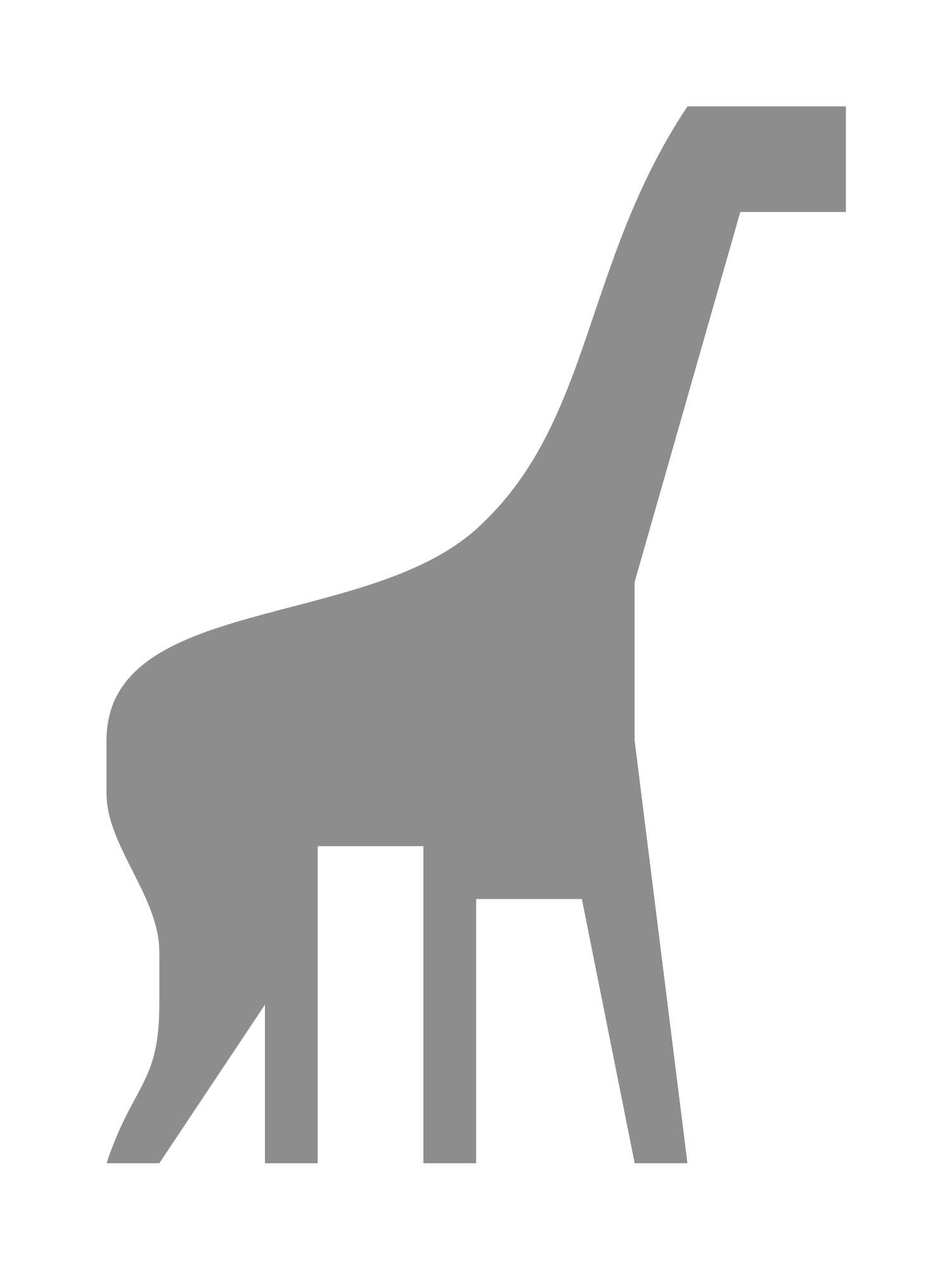 Open - Giraffe Clipart (2000x2000), Png Download