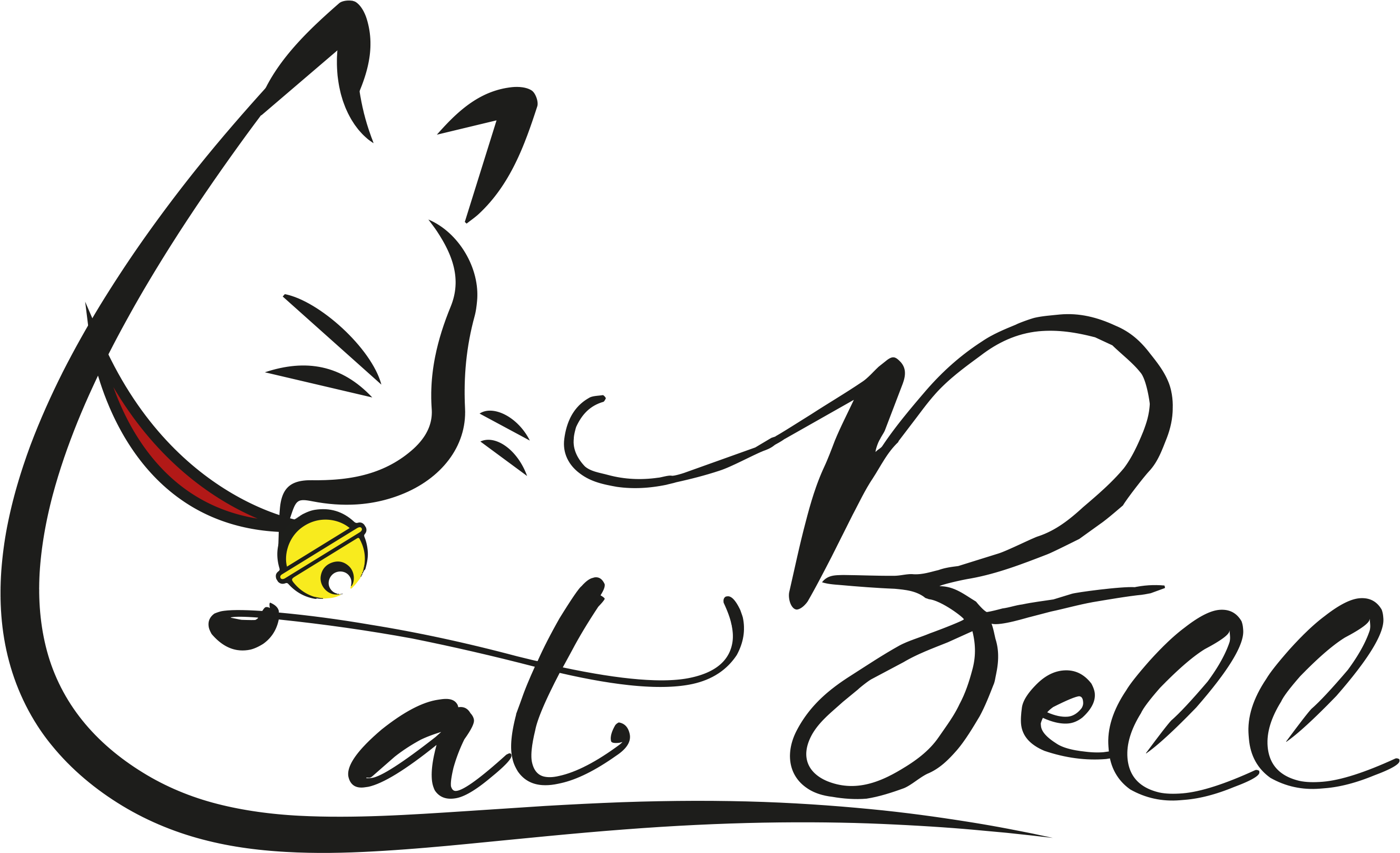 Catherine Bell - Cat Bell Clipart (2752x2088), Png Download