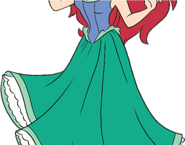 Dress Clipart Ariel - Ariel - Png Download (640x480), Png Download