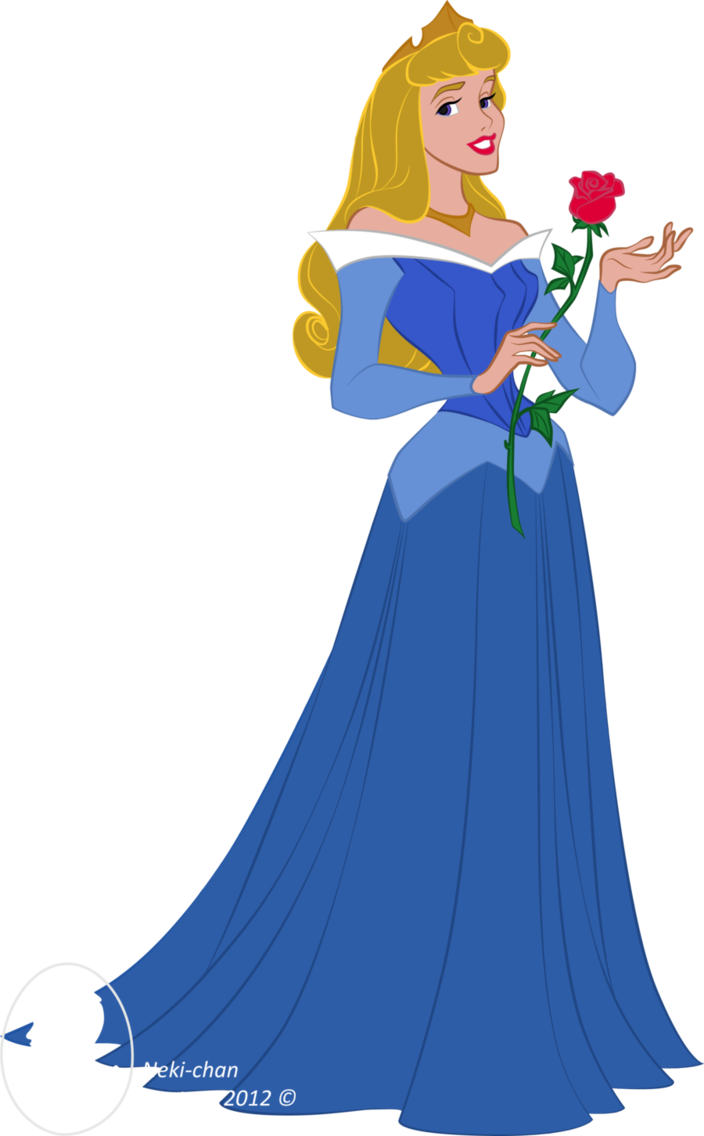 Gown Clipart El Vestido - Princesa Aurora Vestido Azul - Png Download (704x1136), Png Download