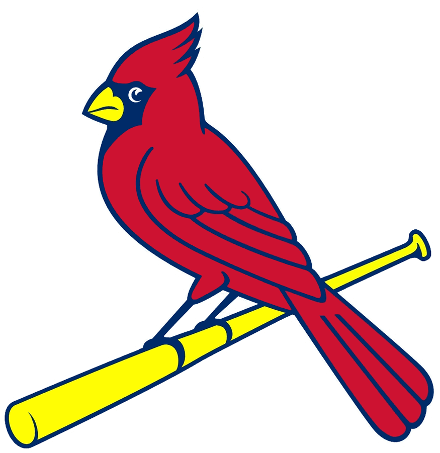 The 2019 Cardinals Carivan Rolls To Pepsi Arena At - Cardinals Bird On Bat Clipart (900x900), Png Download