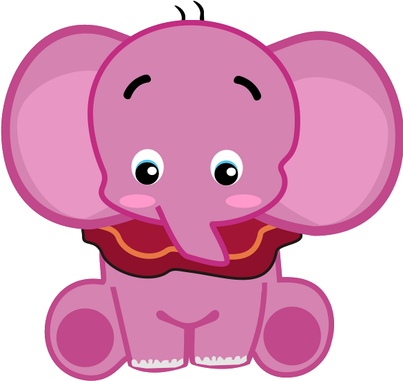 Free Download Elephants Clipart Seeing Pink Elephants - Elephants - Png Download (600x600), Png Download