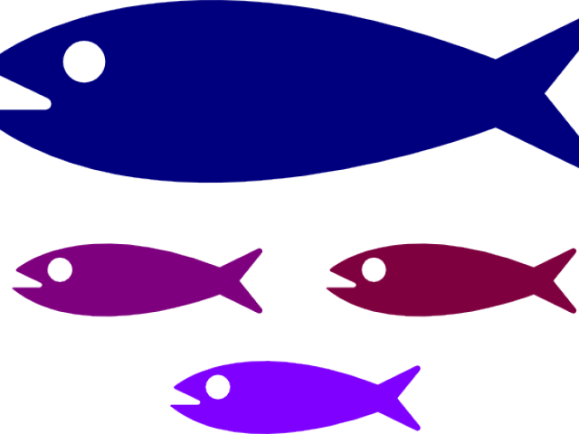 Fish Family Clipart (640x480), Png Download