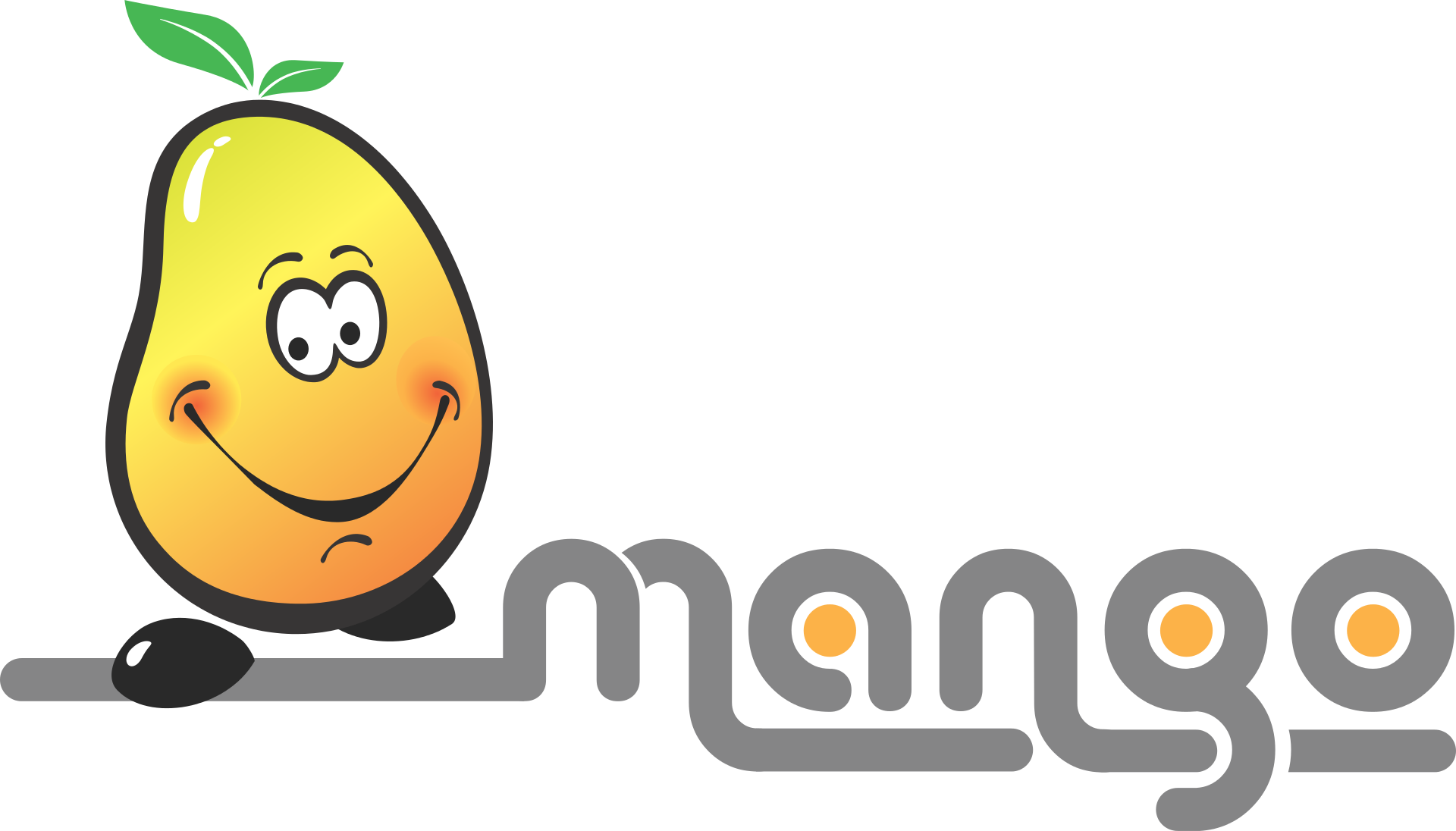 Graphical Mango Character - Logo Mangga Clipart (1920x1096), Png Download
