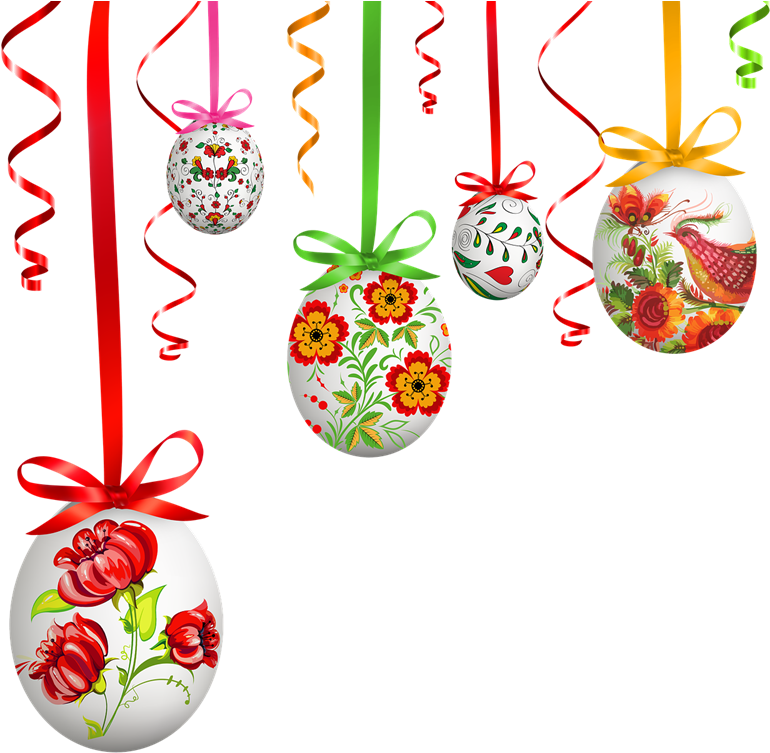 Easter, Egg, Pysanka, Easter Eggs - Easter Hanging Egg Transparent Clipart (720x720), Png Download