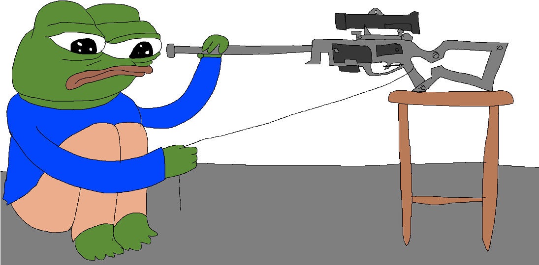 Post - Suicide Pepe Clipart - Full Size Clipart (#1815455) - PinClipart