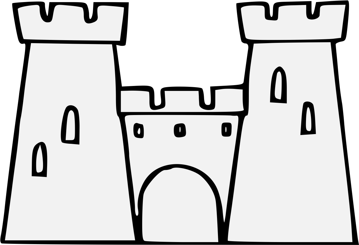 Castle - Birthday Clipart (1222x854), Png Download