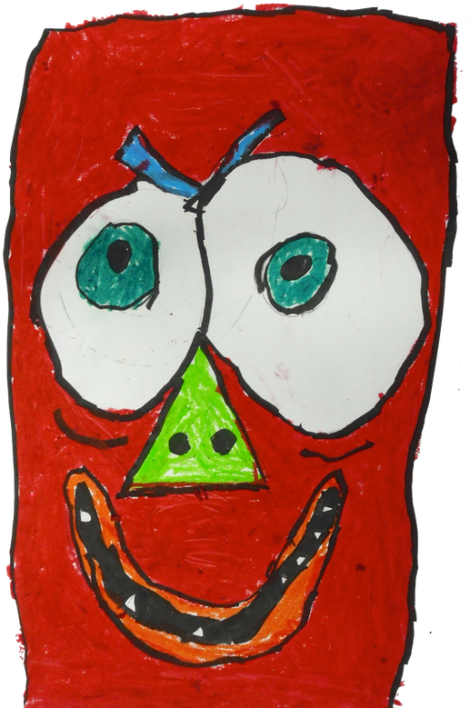 While We Were Finalizing Our Lima Bean Monster Mob Clipart (535x800), Png Download