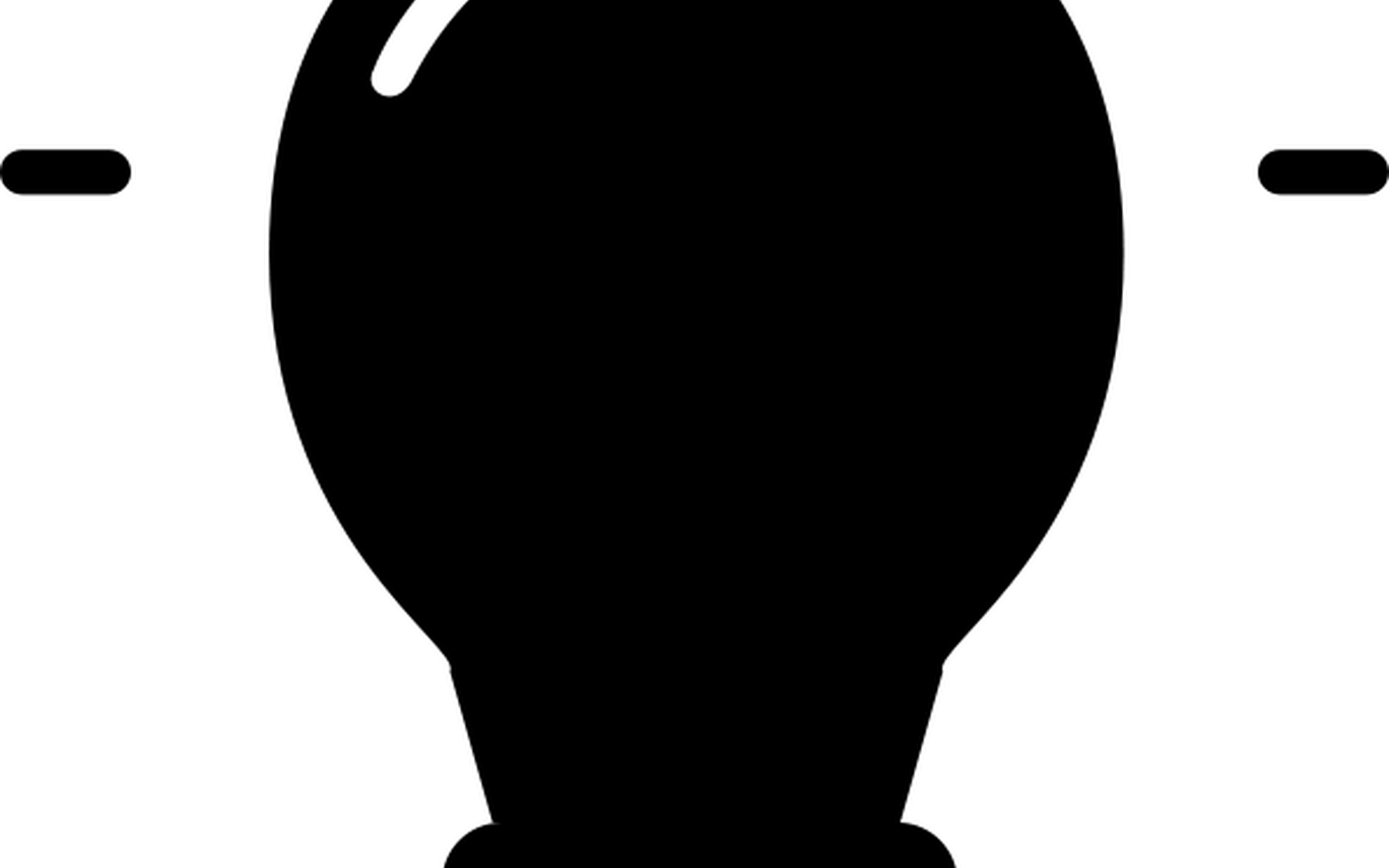 Light Bulb Icon 2 Minduka - Clip Art - Png Download (1368x855), Png Download