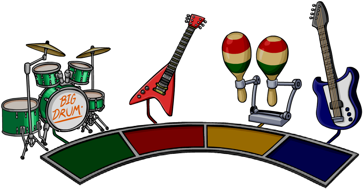 Music Maker 3000 Is Back In Style At The 2016 Music - Cartoon Clipart (1200x758), Png Download