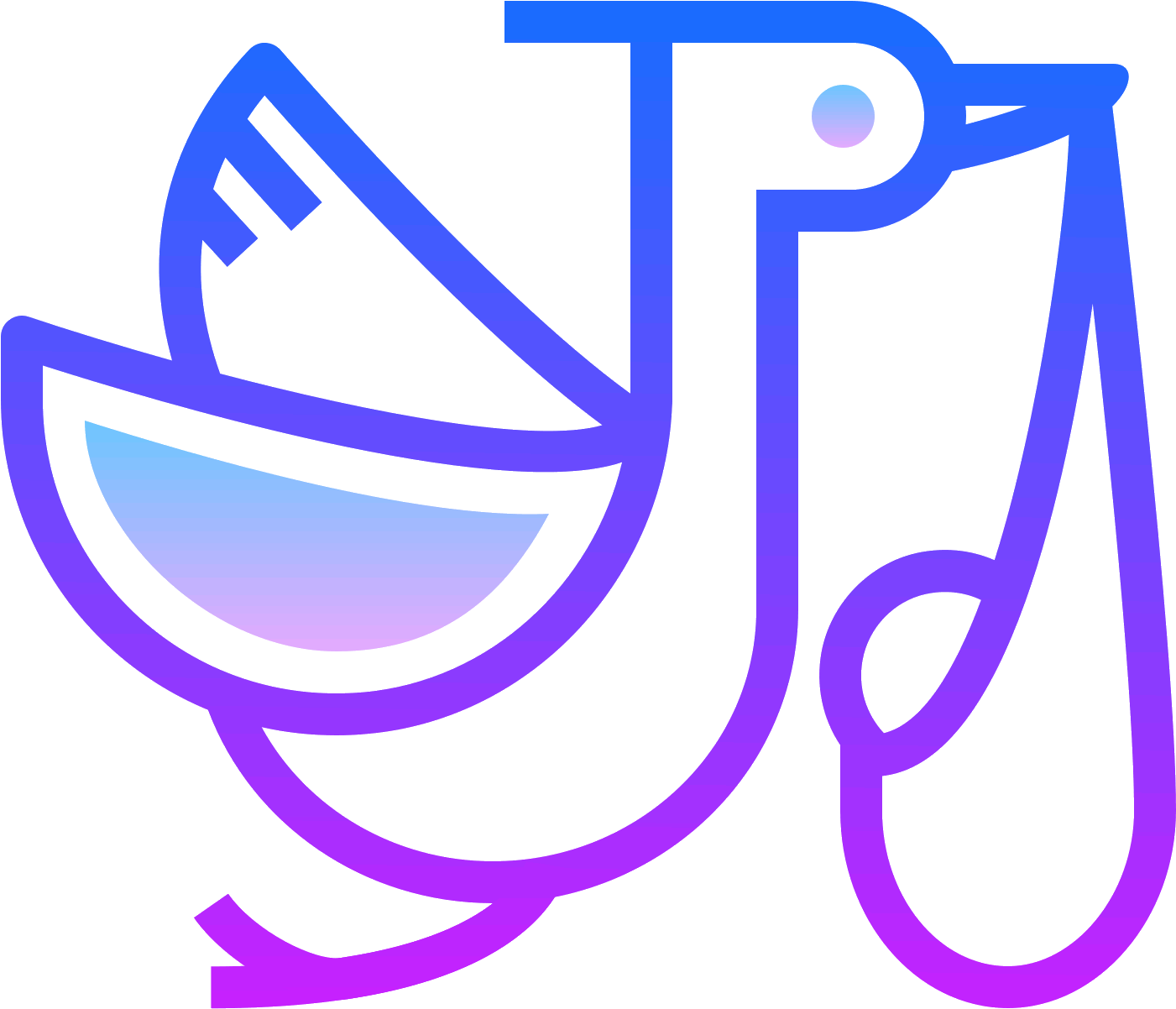 Flying Stork With Bundle Icon - Icon Clipart (1600x1600), Png Download