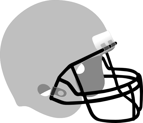 Clipart Freeuse Football Clip Art At Clker Com Online - American Football Helmet Cartoon - Png Download (600x519), Png Download