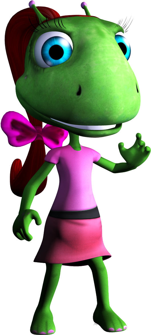 Lulu From Imagine Espanol Candi, A Character From Imagine - Cartoon Clipart (603x1253), Png Download