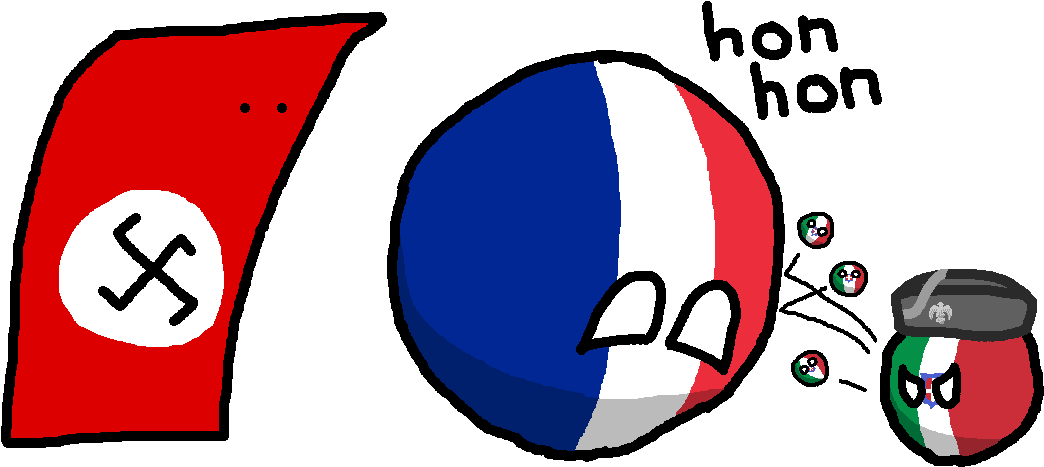 Battle Of France - Polandball Battle Of France Clipart (1193x524), Png Download