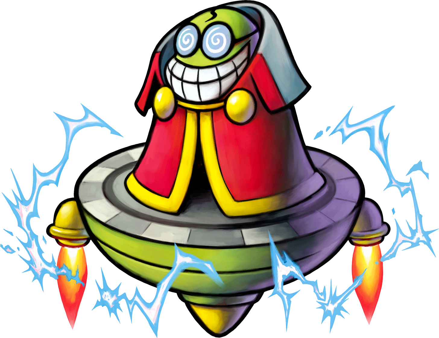 Mario & Luigi - Mario And Luigi Fawful Clipart (1456x1121), Png Download