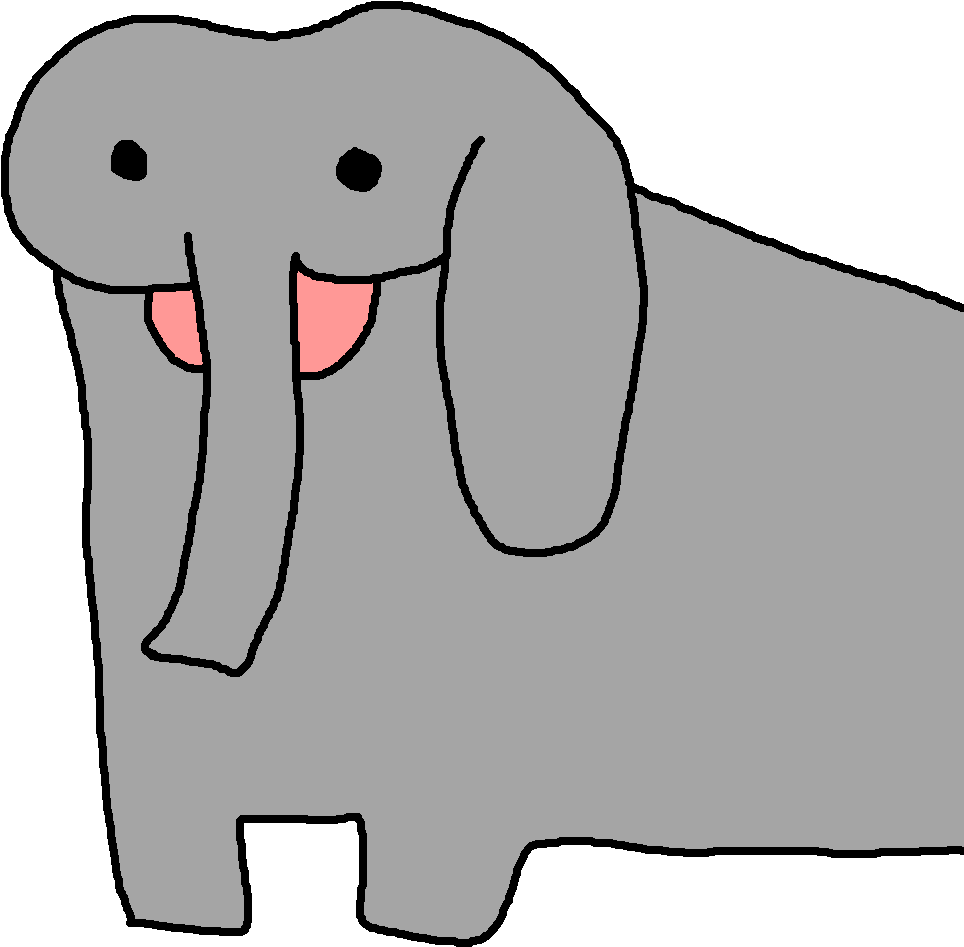 View Samegoogleiqdbsaucenao Pröh , - 4chan Elephant Clipart (1024x1024), Png Download