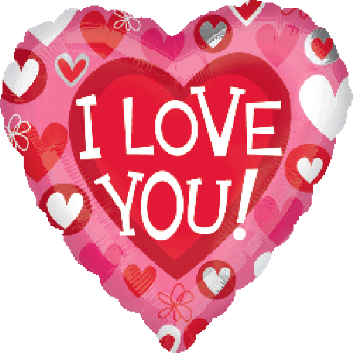 I Love You With All My Heart Surprize Enterprize - Love You Heart Shape Clipart (700x700), Png Download