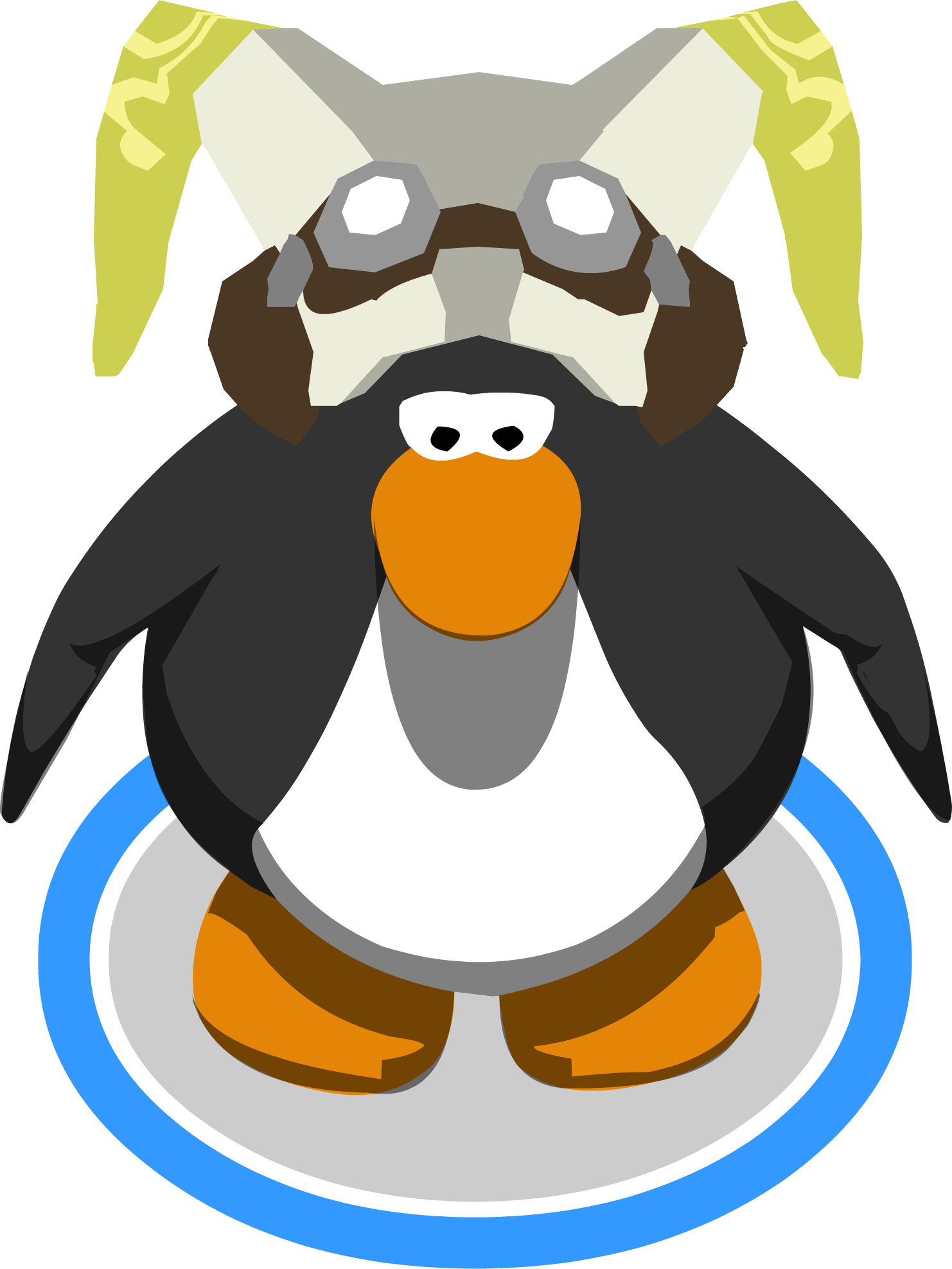The Hera In-game - Club Penguin Clipart (1482x1975), Png Download