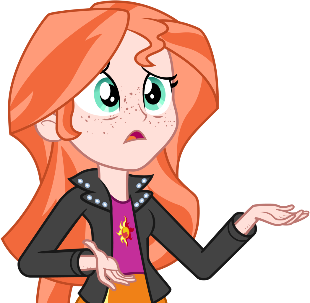 Banner Black And White Stock Artist Vector Realism - Girl With Freckles Cartoon Clipart (1049x1024), Png Download