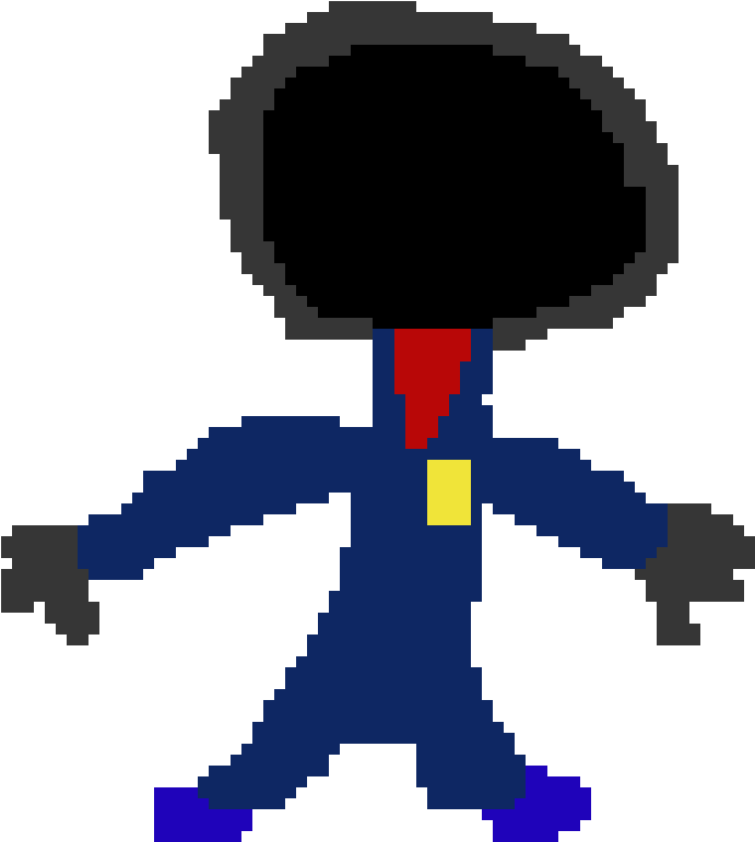 Black Hole Head Thing - Art Clipart (870x780), Png Download