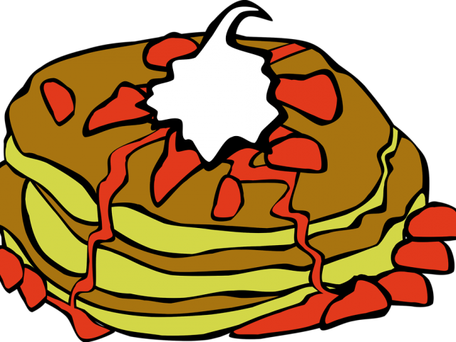 Fish Taco Clipart Transparent Background - Love Pancakes Throw Blanket - Png Download (640x480), Png Download