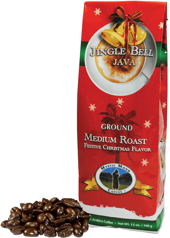 Mystic Monk Coffee - Mystic Monk Coffee - Cinnamon Coffee Cake - Flavored Clipart (900x1012), Png Download