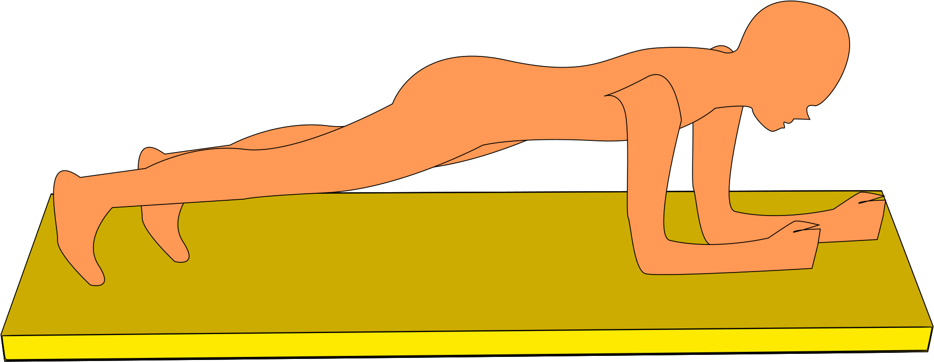 Open - Plank Clipart (2000x1270), Png Download