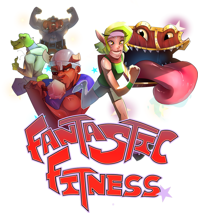 Svg Freeuse Home Fantastic Fitness Clipart (900x879), Png Download