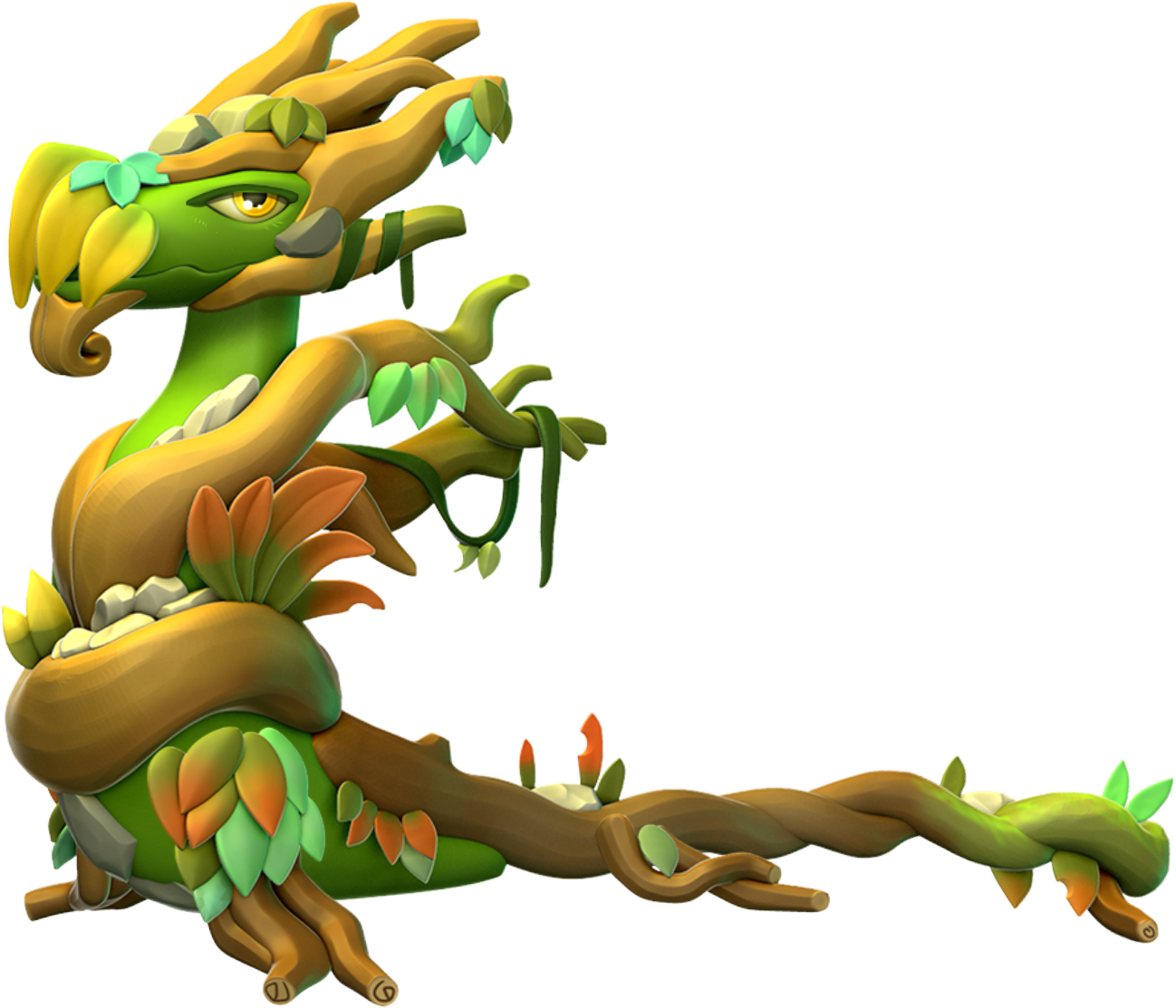 Jungle Dragon - Wiki Clipart (1298x1113), Png Download