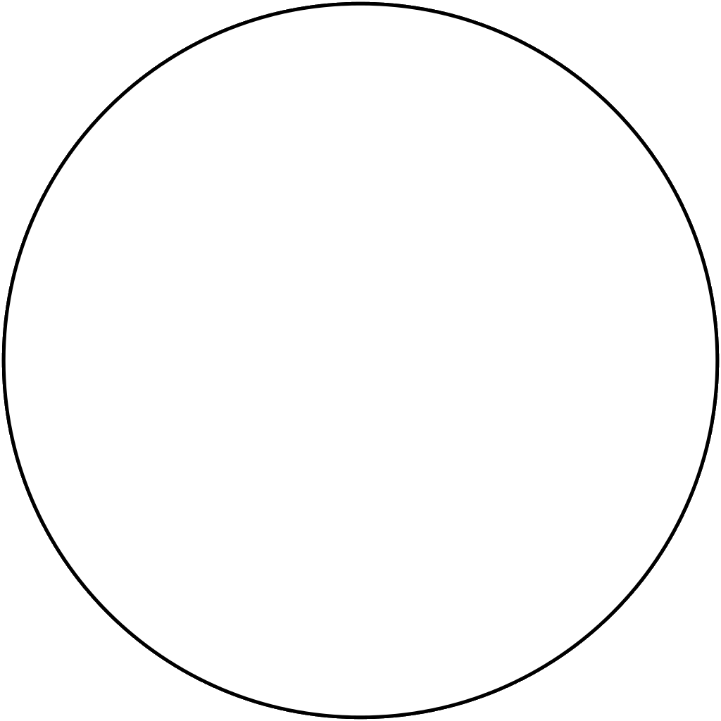 Circle - White Circle Clipart (1024x1024), Png Download