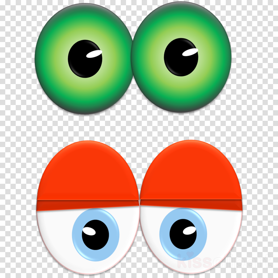 Clip Art Monster Eyes - Png Download (900x900), Png Download