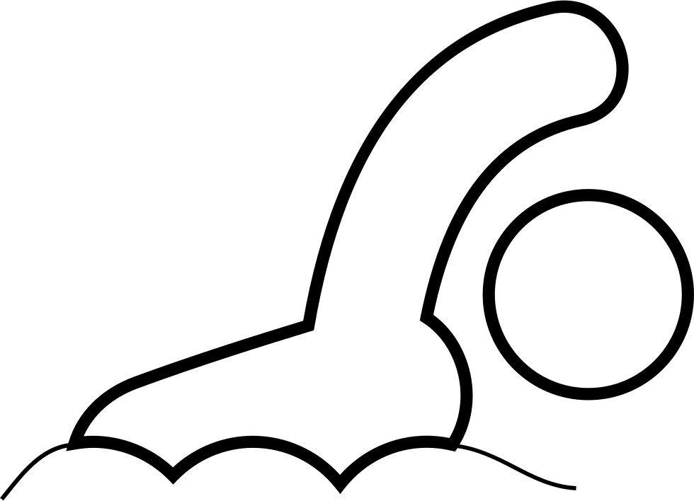 Png File - Desenho De Natação Paraolímpica Clipart (980x708), Png Download