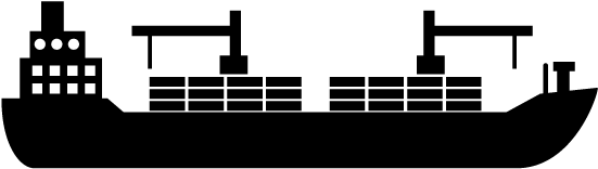 Trade Ship Foreign Ship Luggage Transport Free Clip - Png Download (640x640), Png Download