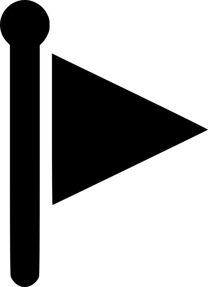 Flag Banner Bunting Start Adventure Comments - Icon Clipart (712x980), Png Download