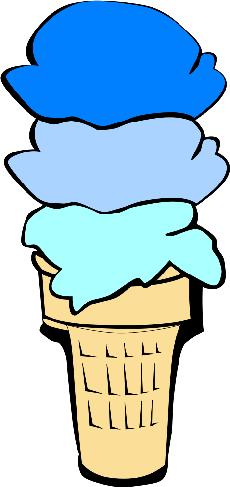 Ice Cream Cone Clip Art - Png Download (640x1280), Png Download