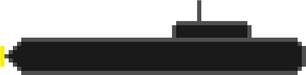 Submarine Frame - Silhouette Clipart (1400x1400), Png Download