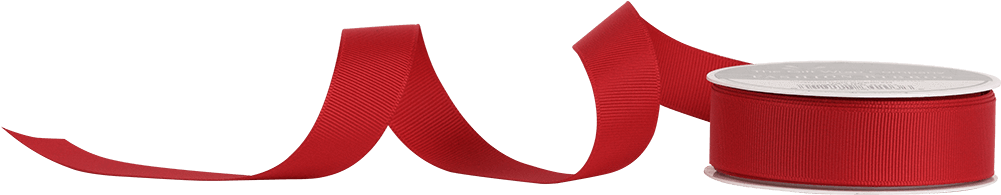 Grosgrain Ribbon Red Clipart (1000x1000), Png Download