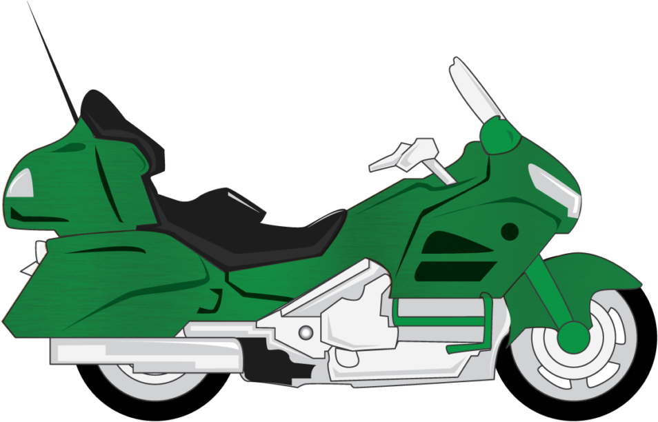 Touring - Scooter Clipart (1024x669), Png Download
