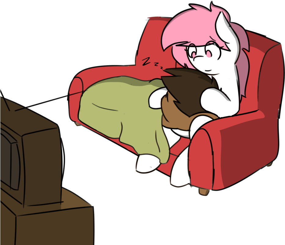 Over Cuddling On Couch Cliparts Cuddling On Couch Png - Clip Art Transparent Png (942x848), Png Download